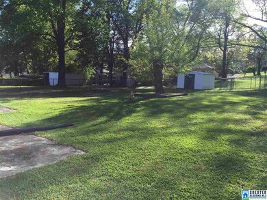 Huge back yard with open patio