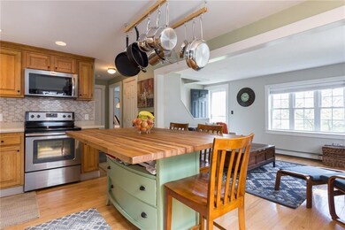 Kitchen + Living Room.