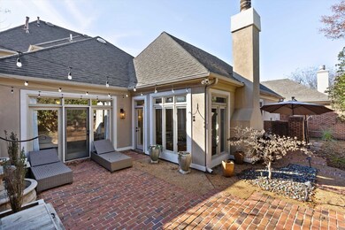 Patio Spaces in Rear Yard have access from the Liv