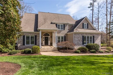 A beautiful waterfront home at the end of a cul-de