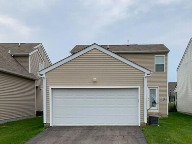 2 car attached garage