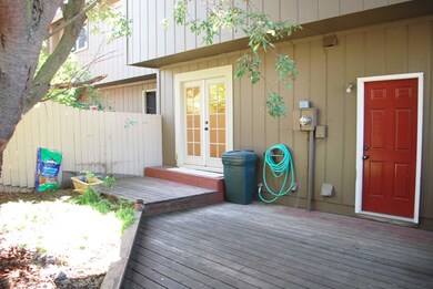 Access Backyard through family room doub