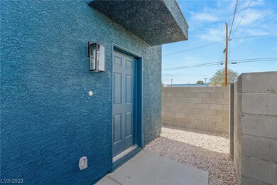 Front entrance. There's a new 3 panel glass door i