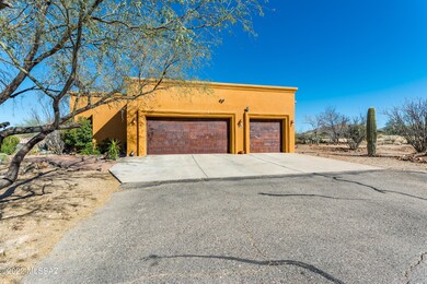 Garage and drive
