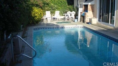 Late afternoon view of the lovely pool that serves