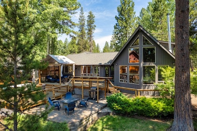 Back of house - many decks