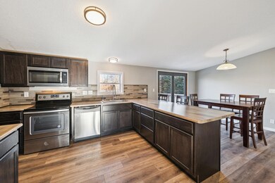 Newly redone kitchen. Looks great!