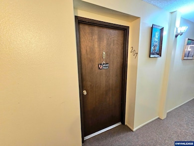Condo 207 on the 2nd floor front door