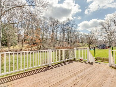 Beautiful days can be spent out on this deck and p