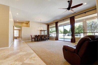 formal living to kitchen