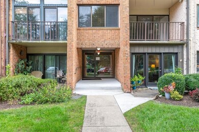 Entrance into the condominium unit is located at t