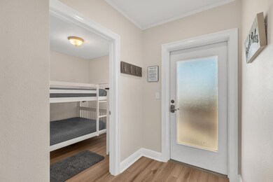 Front Door and Bunk Room
