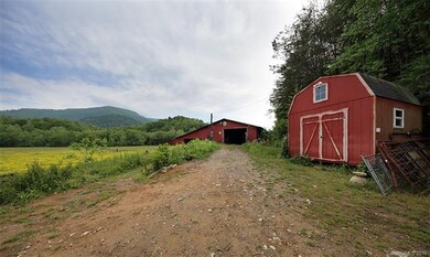 Barn and outbuilding
