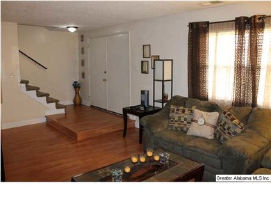 Large den on the main level with lots of natural l