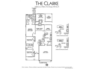 The Clarke Floor Plan