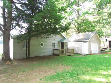Front View with 14'x17' shed