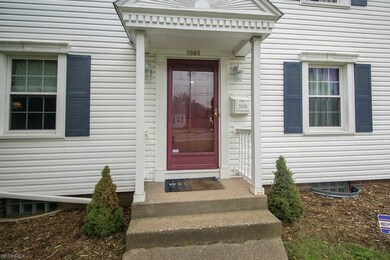 Newer vinyl siding.