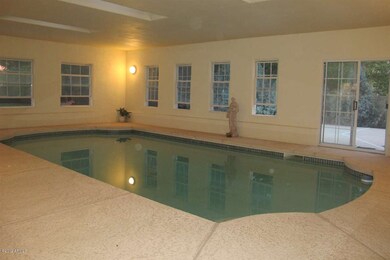Indoor pool with it's own laundry room!!