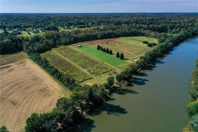 Aerial View of Rear Acreage and Adjoining Owners Lots