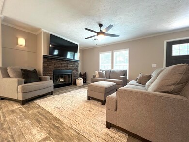 Wood Burning Fireplace