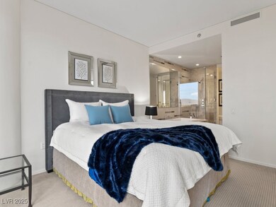Bedroom featuring carpet and recessed lighting