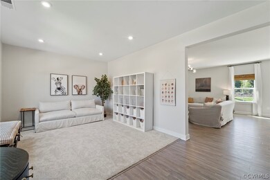 The versitile  flex room is ideal for a play room