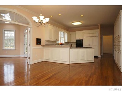 Breakfast room open to morning room/sun room