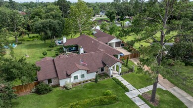 This sprawling European inspired estate home w/arc