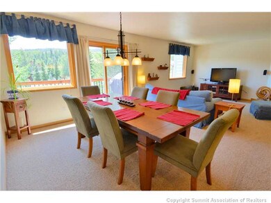 Dining Room. Mountain views from the dining room.