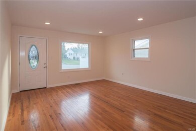 Living room with natural light