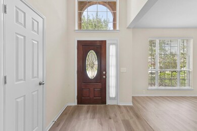 Entry offers LVP Flooring into the Dining!