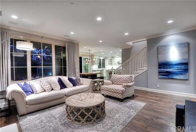 Family room looking towards the dining area and in