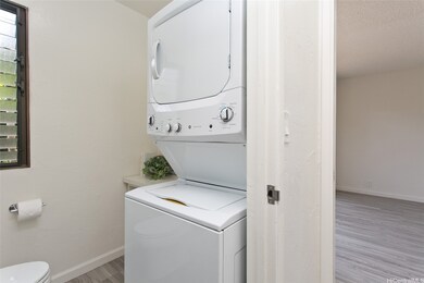 New full-size, stack washer/dryer