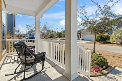 Balcony featuring a porch