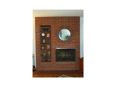 Fireplace.