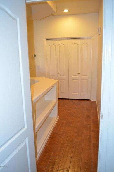 Hall from master bedroom