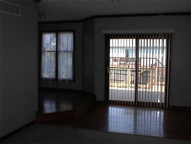 Office area leading to deck.