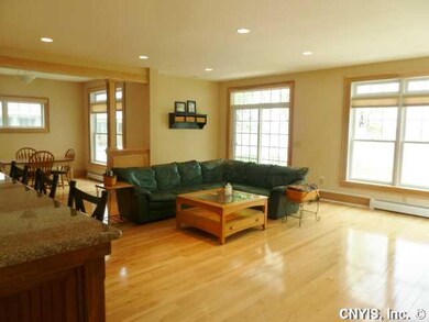 Great Room Great room loaded with windows, amazing