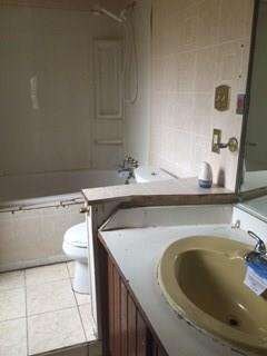 Full Bath on upper level