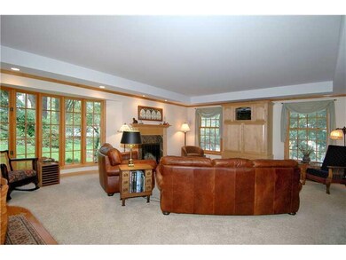 Family Room. Another angle of family room with ent