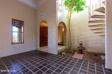 Entry into living room