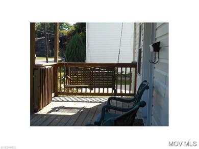 Welcoming front porch
