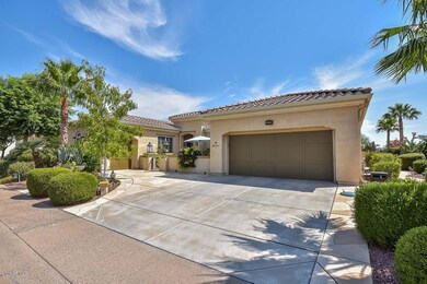 Front View-3-Car Garage