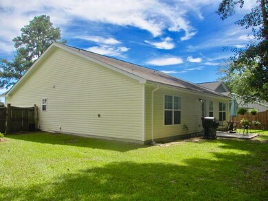 Side Yard and Rear of Home
