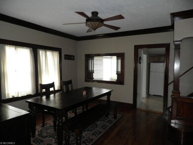 Dining room is adjacent to kitchen and living room