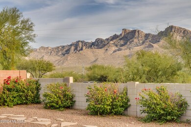 Mountain views from backyard