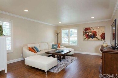 An open floor plan with new wide planked laminate 