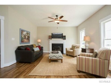 Family Room with Natural Gas Log Fireplace, Ceilin