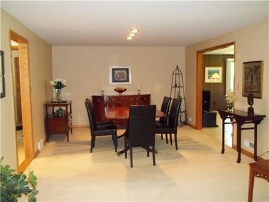 Dining Room. Formal dining area accessible to livi