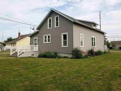 Rear of home toward porch.